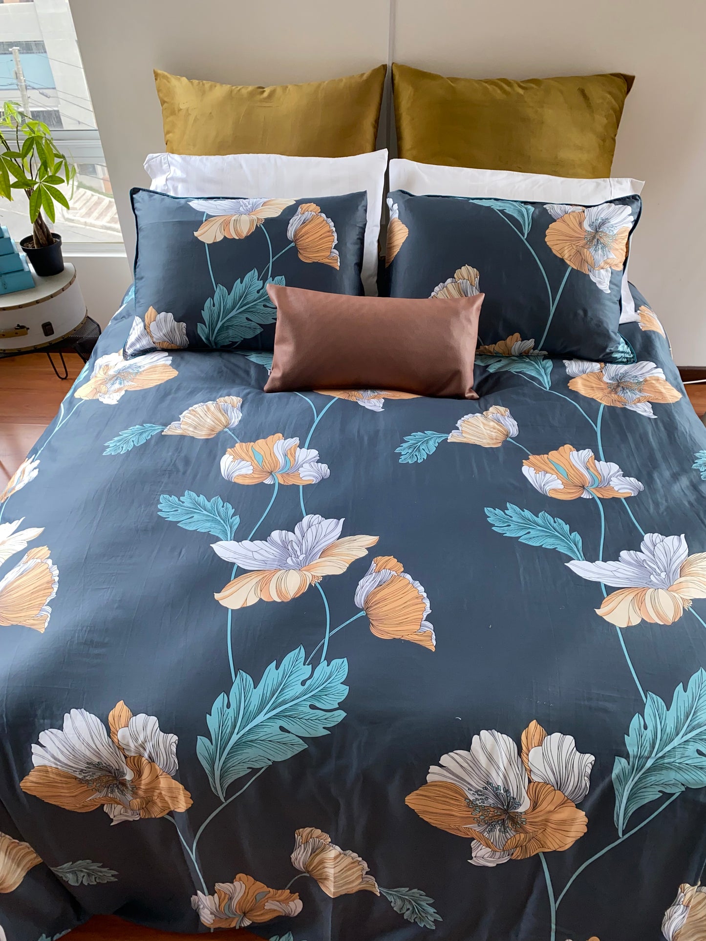 Duvet Cover Flor Naranja